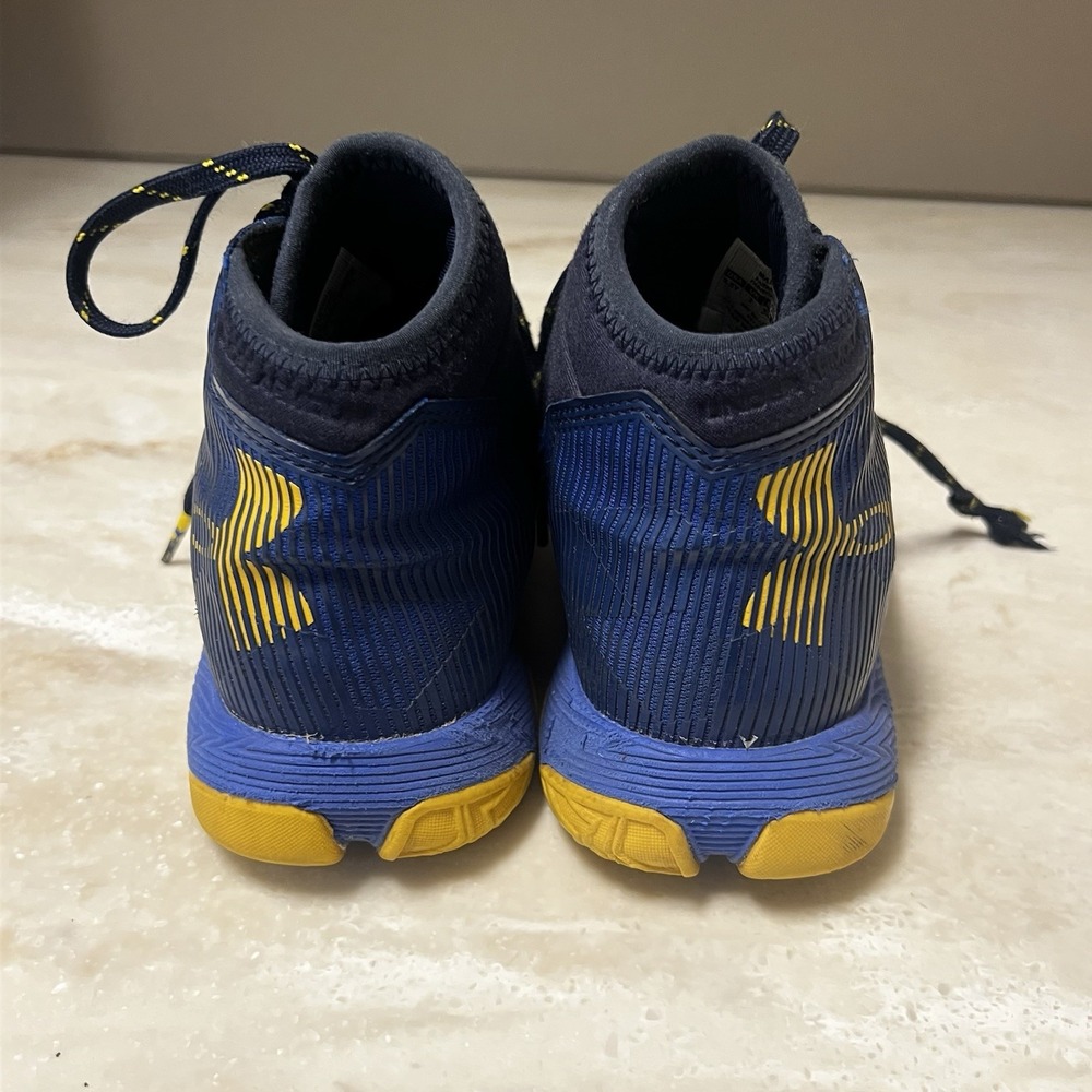 Under Armour "Dub Nation" Stephen Curry Basketball Shoes, Kids Size 3.5Y - Picture 9 of 10